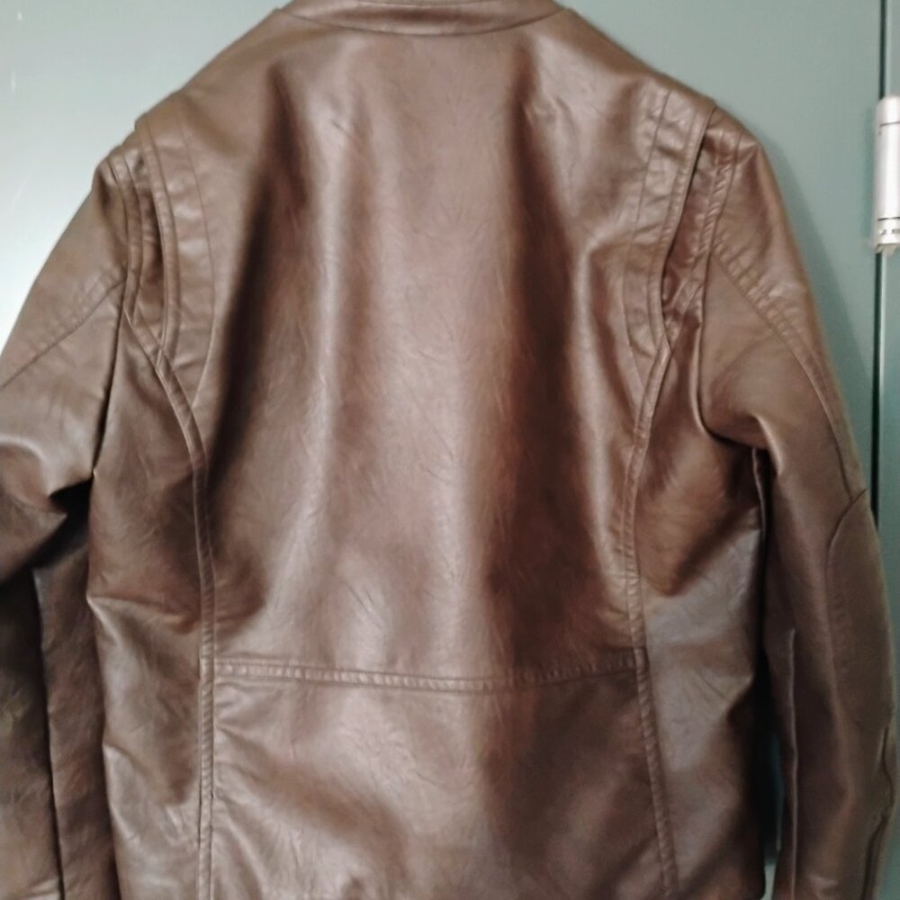 Kenneth Cole AWEARNESS "Leather" Jacket - Picture 4 of 4